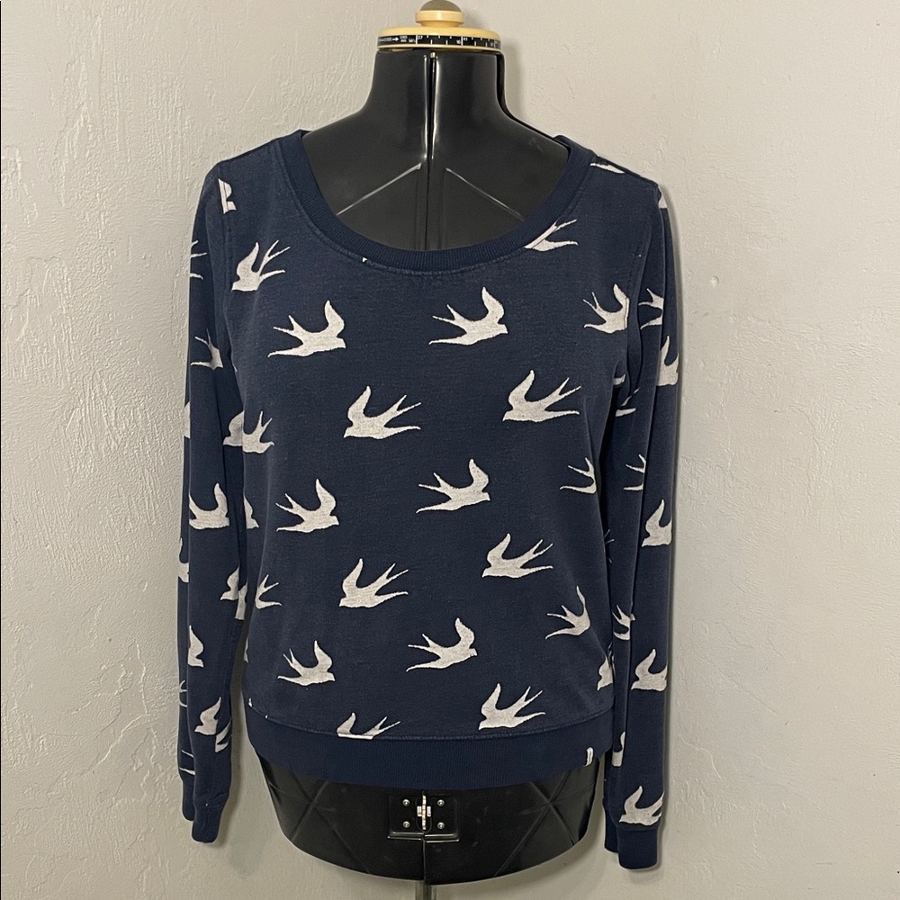 O'Neill Blue and White Sparrow Sweater